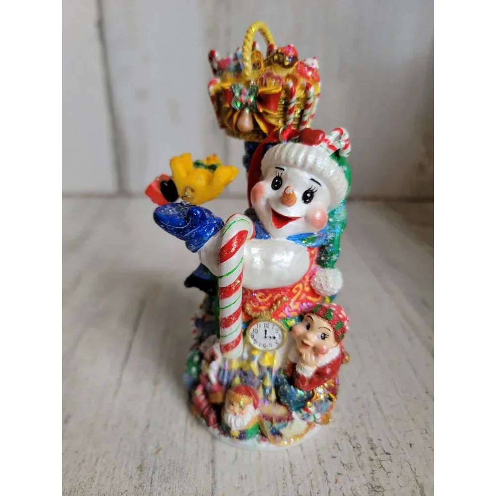 Radko AS IS Frosty gifts galore vintage‎ xmas figure Snowman toys
